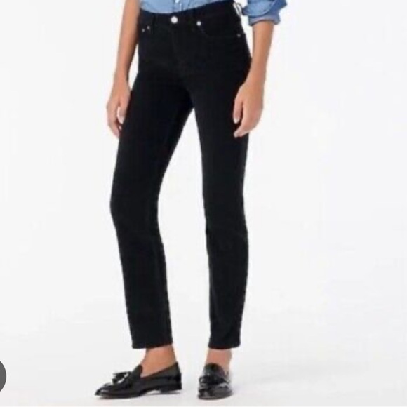 J Crew‎ Vintage Straight black corduroy pants - Picture 1 of 6